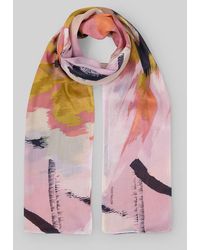 Tom Tailor - Schal mit Blumenmuster - Lyst