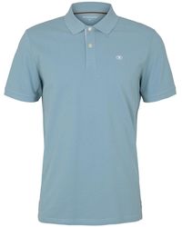 Tom Tailor Basic Polo Shirt - Blau