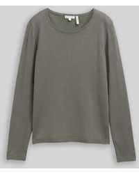 Tom Tailor - Basic Strickpullover mit Rundhalsausschnitt - Lyst