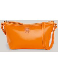 Tommy Hilfiger - Th Monoplay Small Leather Crossover Bag - Lyst