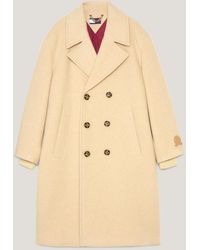 Tommy Hilfiger - Crest Double Breasted Relaxed Fit Coat - Lyst