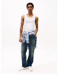Tommy Hilfiger - Vaqueros Otis De Pernera Recta Con Efecto Desteñido - Lyst