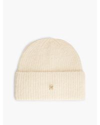 Tommy Hilfiger - Chic Beanie With Alpaca - Lyst