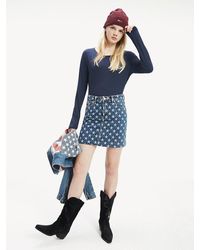 Tommy Hilfiger Heritage Cowboylaars Van Suède - Zwart