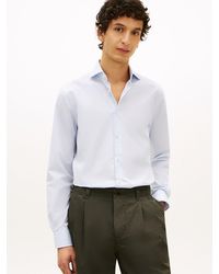 Tommy Hilfiger - New York Label Th Flex Slim Fit Shirt - Lyst