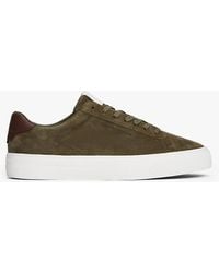 Tommy Hilfiger - Baskets En Daim À Semelle Cuvette - Lyst