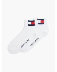 Tommy Hilfiger - Tommy Jeans 2 Pack Flag Ankle Socks - Lyst