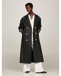 Tommy Hilfiger - Double-breasted Oversized Trenchcoat - Lyst