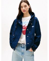 Tommy Hilfiger - Relaxed Fit Jack Met Capuchon En Tommy-Badge - Lyst