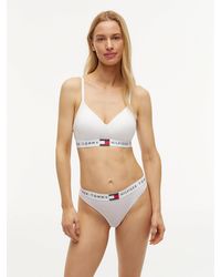 Tommy Hilfiger - Heritage Tonal Logo Thong - Lyst