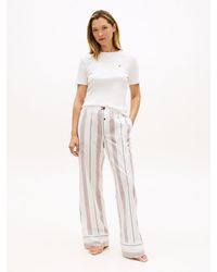 Tommy Hilfiger - Heritage Stripe Poplin Pyjama Bottoms - Lyst