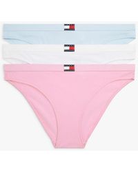 Tommy Hilfiger - 3-Pack Heritage Flag Logo Briefs - Lyst