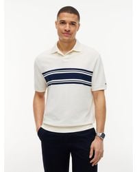 Tommy Hilfiger - Classic Fit Stripe Pique Polo Shirt - Lyst