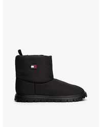 Tommy Hilfiger - Warm Gevoerde Snowboot Met Profielzool - Lyst