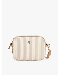 Tommy Hilfiger - Gestreifte Crossbody-Kameratasche - Lyst