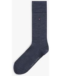 Tommy Hilfiger - Lot De 1 Paire De Chaussettes À Drapeau Brodé - Lyst