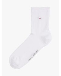 Tommy Hilfiger - Calcetines Cortos Con Textura Acanalada - Lyst