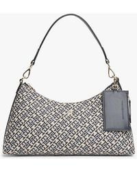 Tommy Hilfiger - Hilfiger Icon Jacquard Shoulder Bag - Lyst