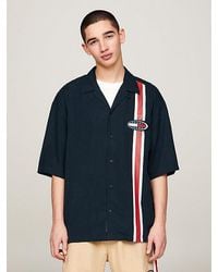 Tommy Hilfiger - Archive Relaxed Fit Kurzarm-Hemd - Lyst