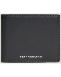 Tommy Hilfiger - Leather Coin And Credit Card Wallet - Lyst
