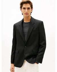 Tommy Hilfiger - Americana En Lana Con Textura De Canasta - Lyst