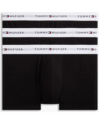 Tommy Hilfiger - 3-Pack Signature Repeat Logo Waistband Trunks - Lyst