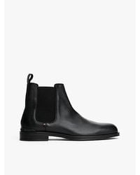 Tommy Hilfiger - Leren Chelsea Boot - Lyst