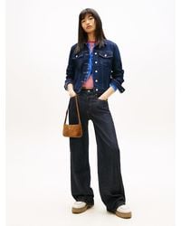 Tommy Hilfiger - Selvedge Mid Rise Relaxed Straight Leg Jeans - Lyst