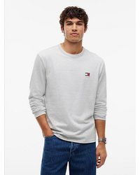 Tommy Hilfiger - Badge Jersey Long Sleeve T-Shirt - Lyst