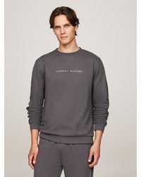 Tommy Hilfiger - Th Original Logo Lounge Sweatshirt - Lyst