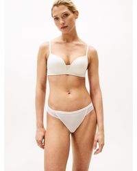 Tommy Hilfiger - Soutien-Gorge Triangle Push-Up Rembourré - Lyst