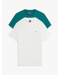 Tommy Hilfiger - 2-Pack Tommy Flag Extra Slim T-Shirts - Lyst