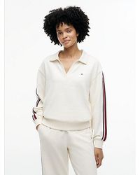 Tommy Hilfiger - Global Stripe Relaxed Lounge Rugby Jumper - Lyst