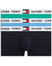 Tommy Hilfiger - 3-Pack Heritage Logo Waistband Trunks - Lyst