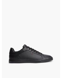 Tommy Hilfiger - Leichtgewichtige Court Sneaker Aus Leder - Lyst