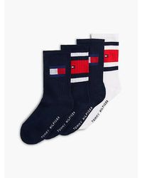 Tommy Hilfiger - 4 Pack Flag Socks - Lyst