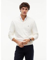 Tommy Hilfiger - V Neck Jumper With Cashmere - Lyst