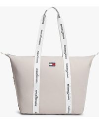 Tommy Hilfiger - Essential Repeat Logo Tote Bag - Lyst