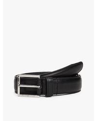 Tommy Hilfiger - Square Buckle Leather Belt - Lyst
