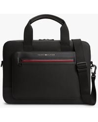 Tommy Hilfiger - Metal Logo Laptop Bag - Lyst