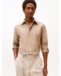 Tommy Hilfiger - Chemise Coupe Standard Boutonnée En Coton Bio - Lyst
