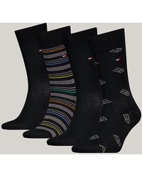 Tommy Hilfiger - 4-pack Th Monogram Socks Gift Box - Lyst