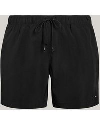 Tommy Hilfiger - Plus Th Essential Drawstring Mid Length Swim Shorts - Lyst