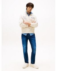 Tommy Hilfiger - Slim Fit Tapered Jeans Met Fading - Lyst