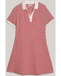 Tommy Hilfiger - Adaptive Fit And Flare Polo Dress - Lyst
