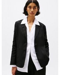 Tommy Hilfiger - Regular Fit Blazer Van Linnenmix - Lyst