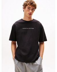 Tommy Hilfiger - Original Lounge-T-Shirt Mit Logo - Lyst