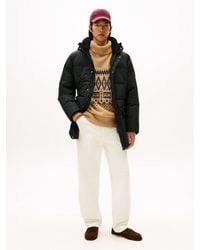 Tommy Hilfiger - Parka Imbottito Idrorepellente Con Cappuccio - Lyst