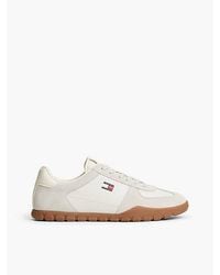 Tommy Hilfiger - Tommy Jeans Leather Cleat Low Profile Trainers - Lyst