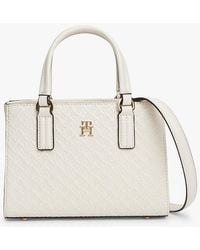 Tommy Hilfiger - Th Monogram Crossbody Tote Bag - Lyst